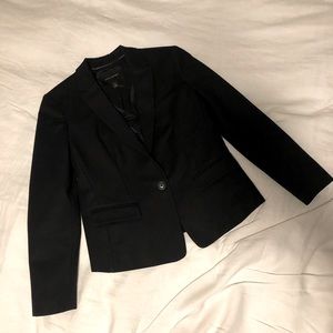 Classic Black Blazer from Banana Republic